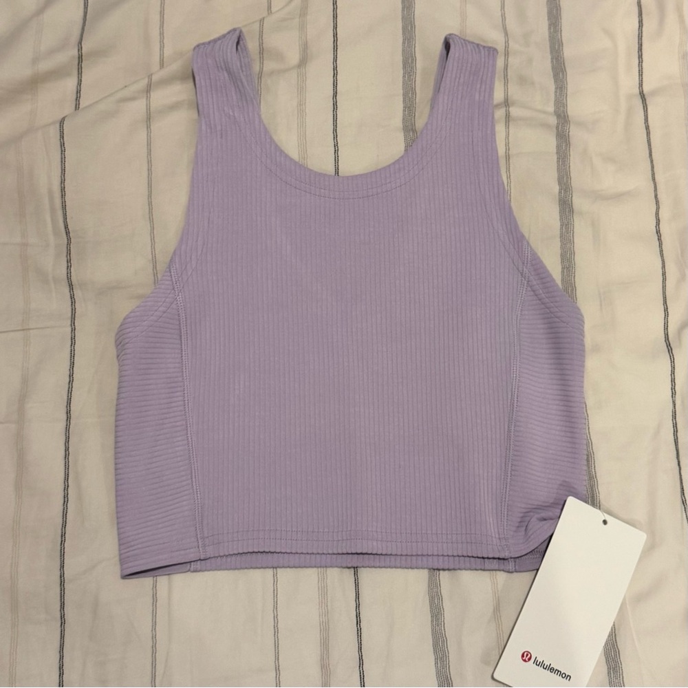 lululemon athletica Ribbed Softstreme Cropped Tank